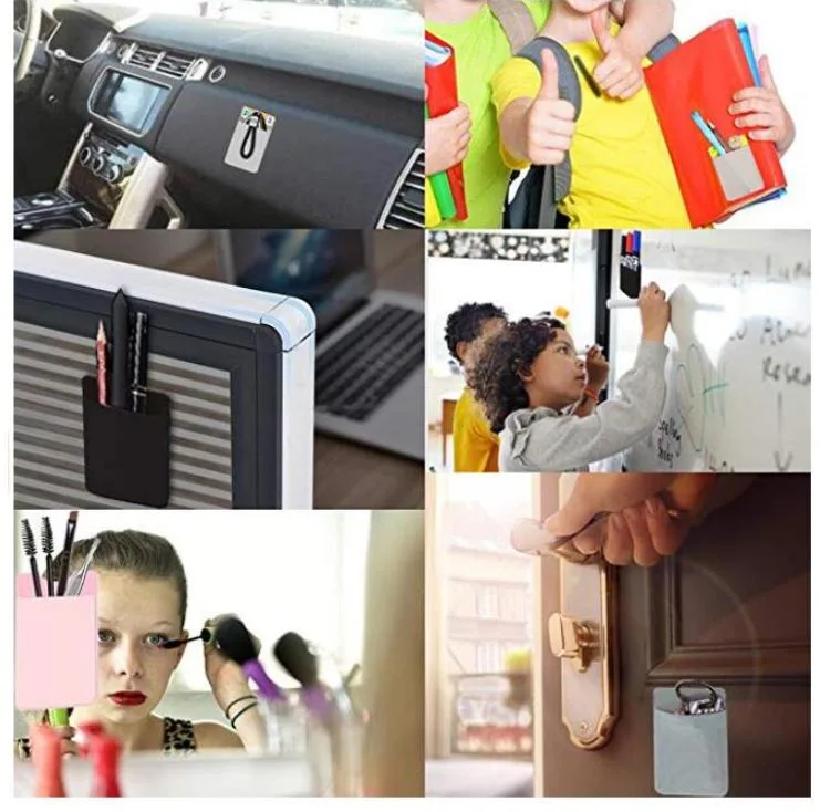 PU Mobile Phone Card Sleeve Double Layer Card Sleeve