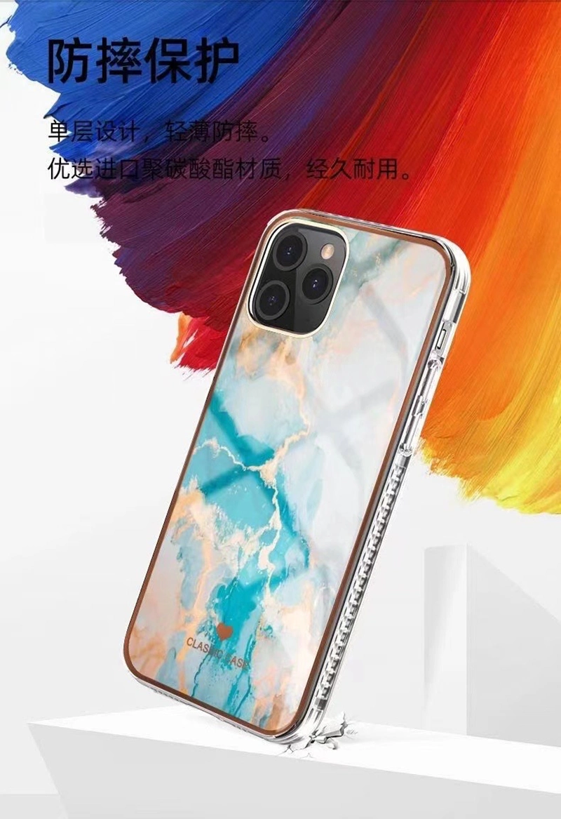 Mobile Phone Case for iPhone12 PRO Max OEM/ODM IMD Marble TPU Case