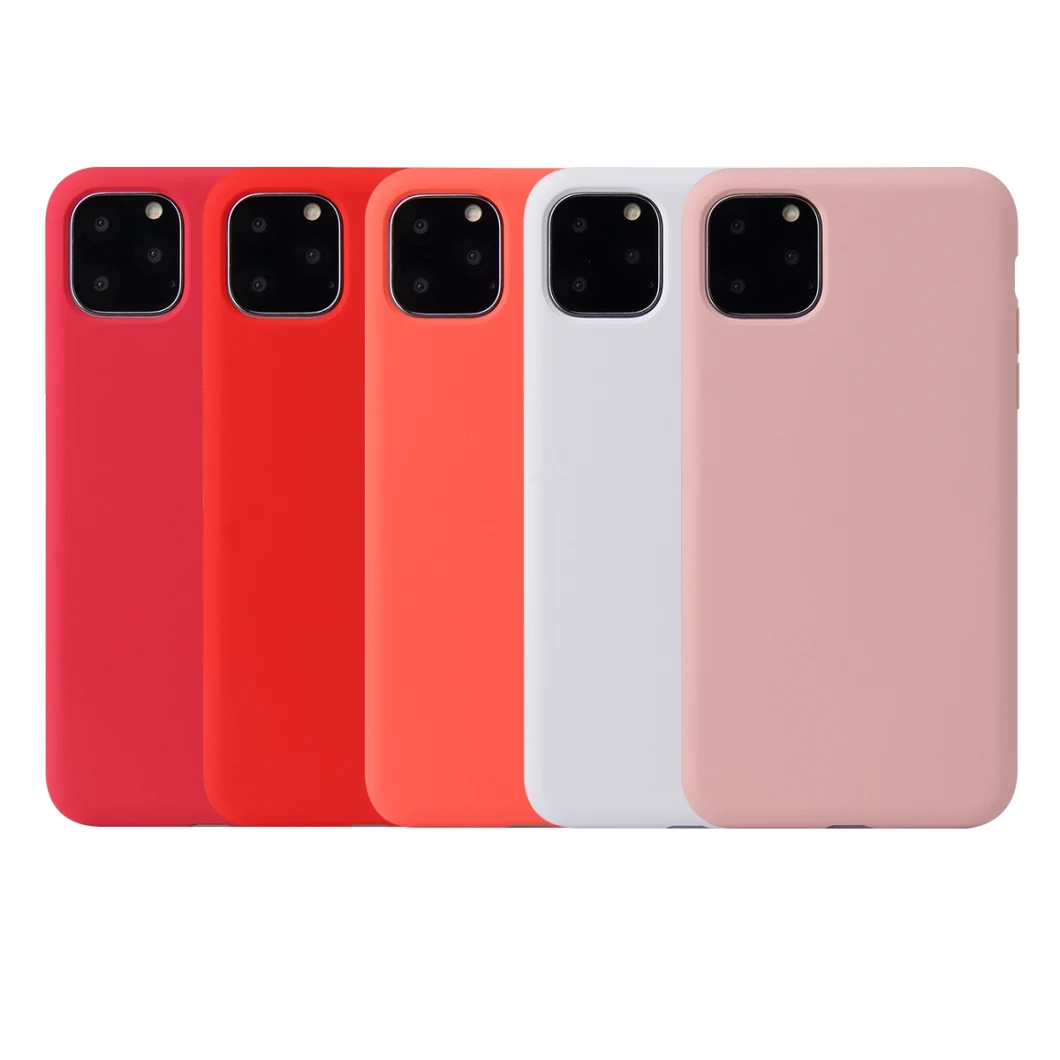 Wholesale Price Mobile Phone Silicone Case for iPhone7 Xr 14 PRO Max Back Cover Soft Shell Cell Phone Accessories