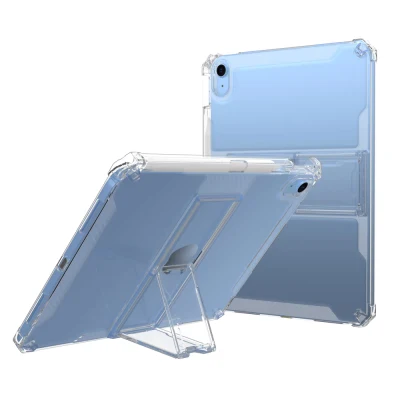 Custodia flessibile per tablet in TPU flessibile con supporto per PC in acrilico trasparente per iPad Air 4/5 da 10,9 pollici 2020 2022