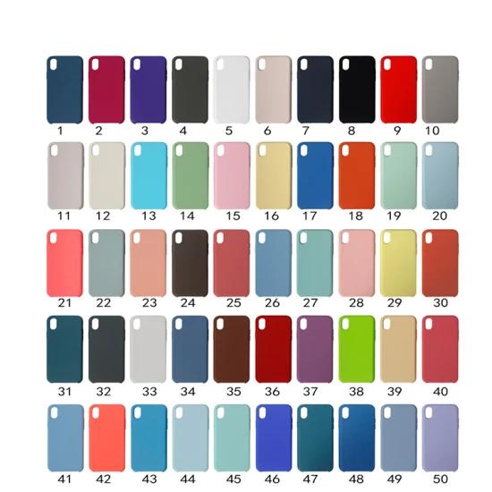 Custodia in silicone per telefono cellulare a prezzo all'ingrosso per iPhone7 Xr 14 PRO Max Cover posteriore Soft Shell Accessori per telefoni cellulari