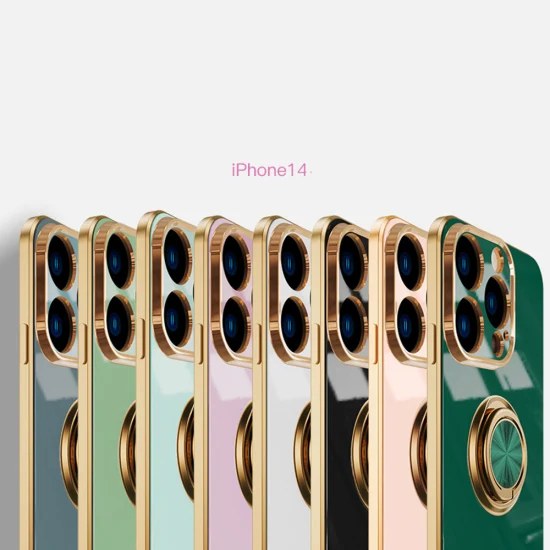 Custodia per cellulare alla moda appena arrivata per iPhone 13 PRO 14 PRO Max con anello magnetico