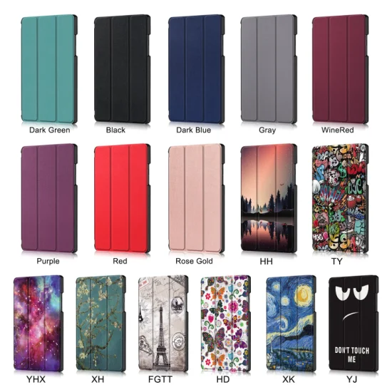 Per iPad Mini 6a generazione Tablet Cover Slim Trifold Smart Folio Custodia in pelle PU per iPad Mini 6 8.3 pollici 2021