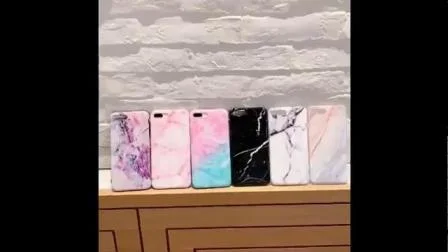 Custodia per telefono in marmo TPU IMD personalizzata in massa per iPhone 11 12 13 PRO Max