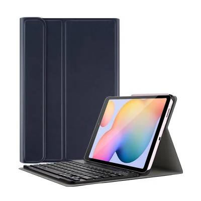 Custodia per tastiera Bluetooth per custodia per tablet Samsung Galaxy Tab S6 Lite con supporto in pelle Fornitore della fabbrica